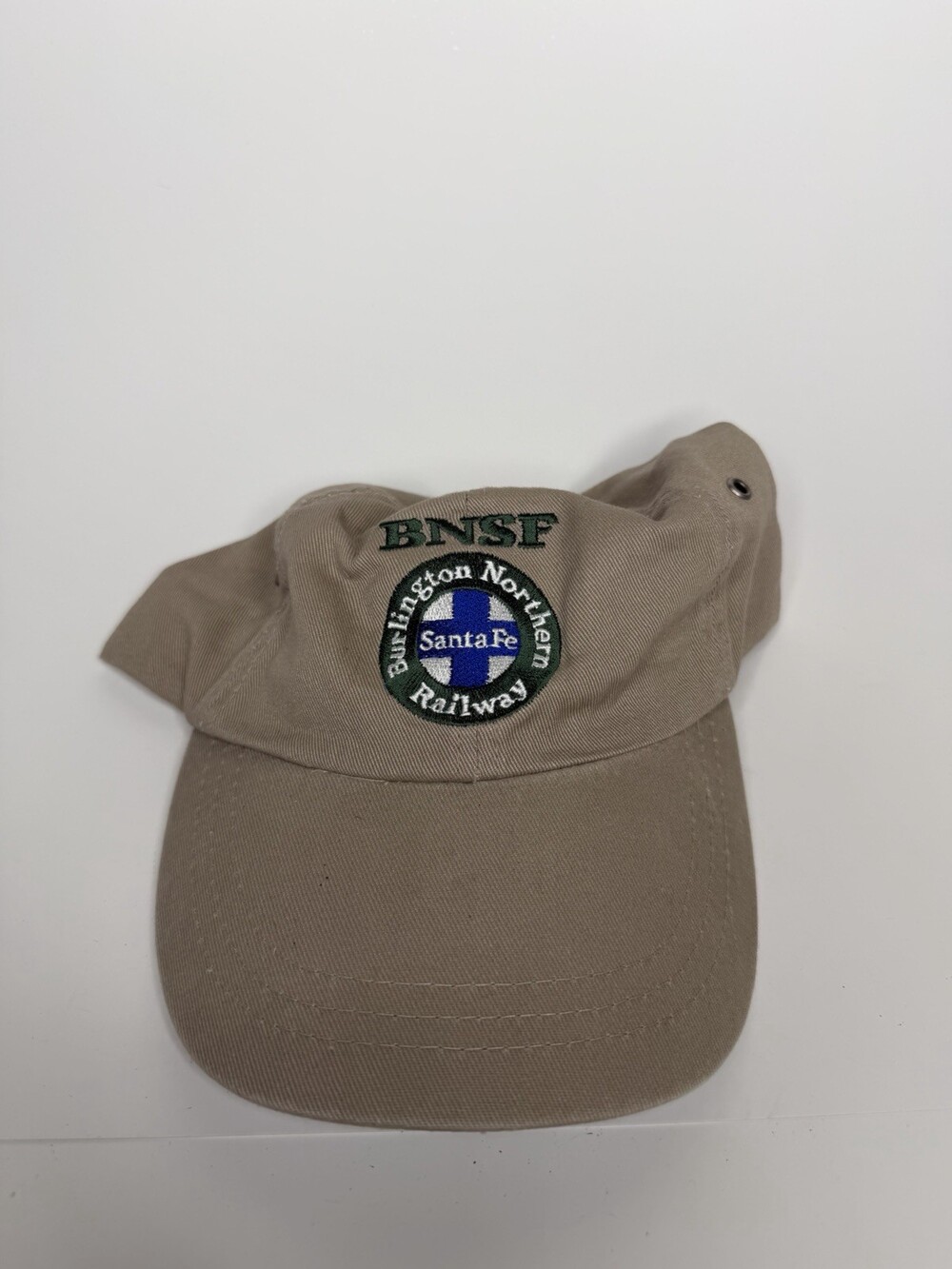 BNSF Burlington Northern Sante Fe Railway Hat Embroidered Strapback